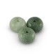 Natural stone beads Marble and Serpentine rondelle 4x6mm Grove Green